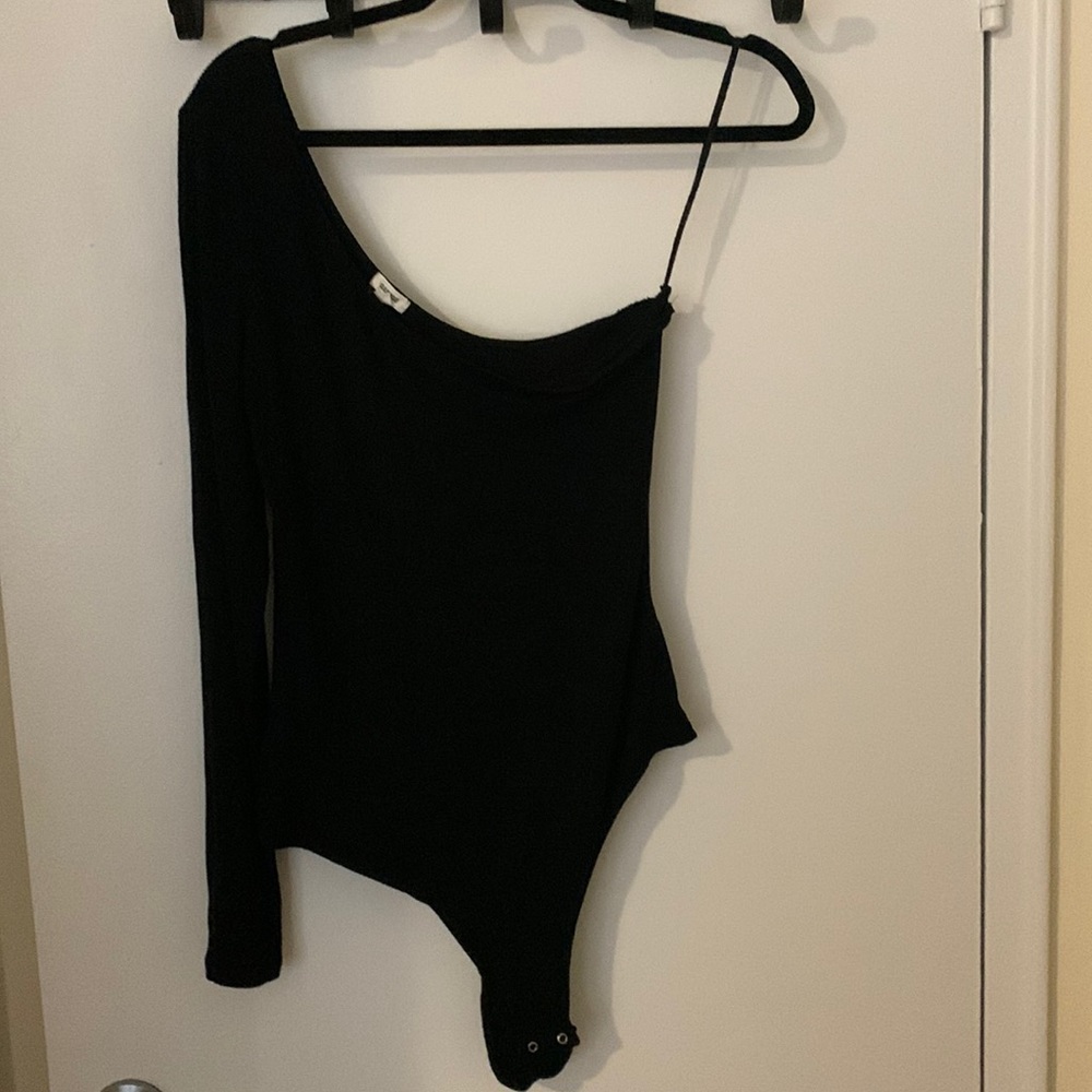 Garage One Shoulder Bodysuit